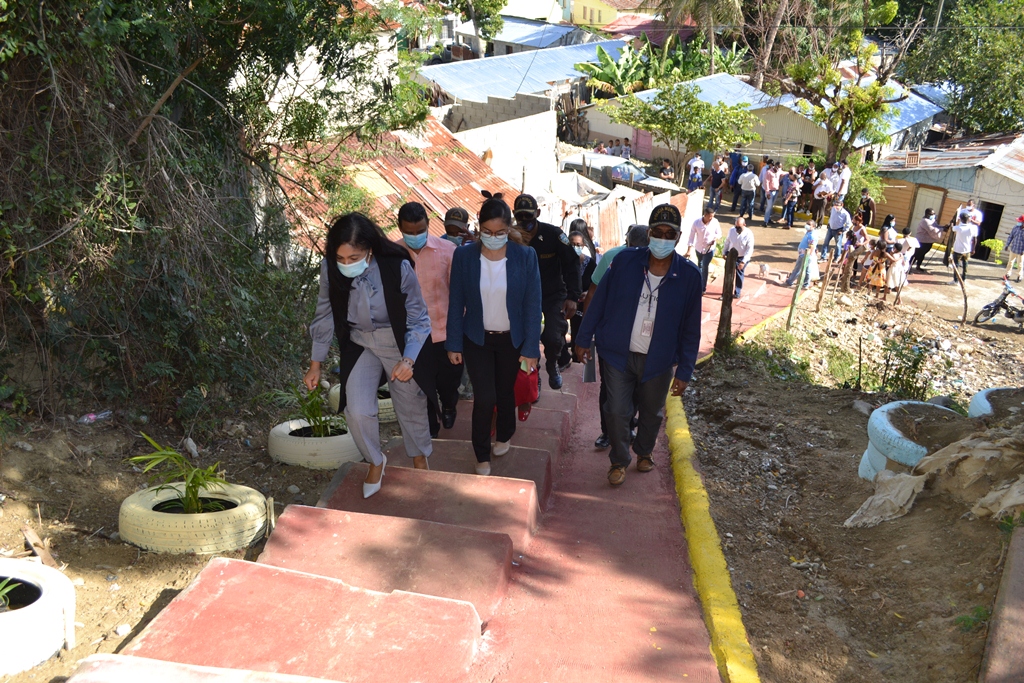 Inauguración peatonales Santa Lucía