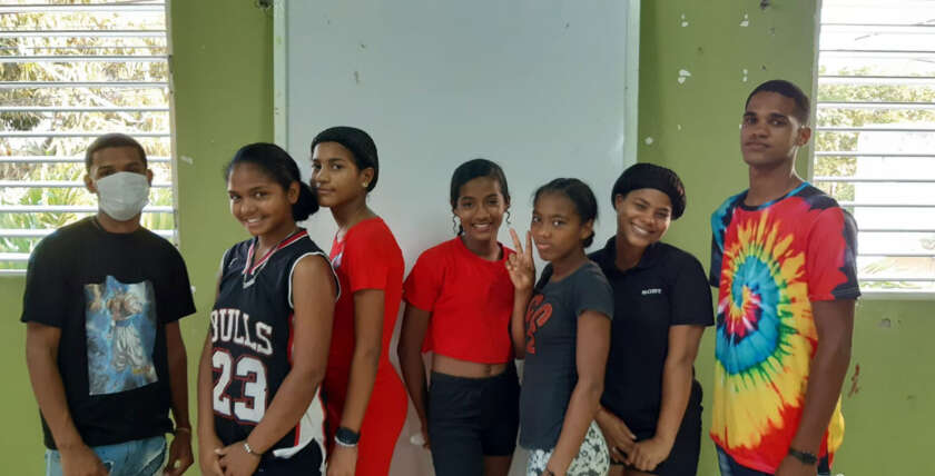 Jóvenes del Barrio Santa Lucía crean una nueva agrupación juvenil